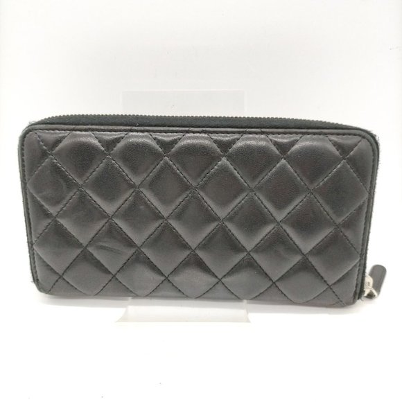 100% Authentic Chanel Zippy Black Caviar Skin Wallet - Picture 2 of 10